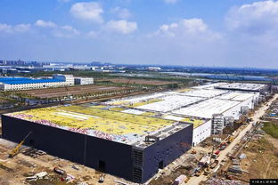 特斯拉上海超級工廠進度驚人 生產設備緊鑼密鼓安裝調試