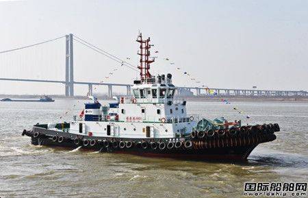 鎮江船廠交付我國內河最大功率全回轉拖輪“鎮港拖6001”輪，優化船員接送效率